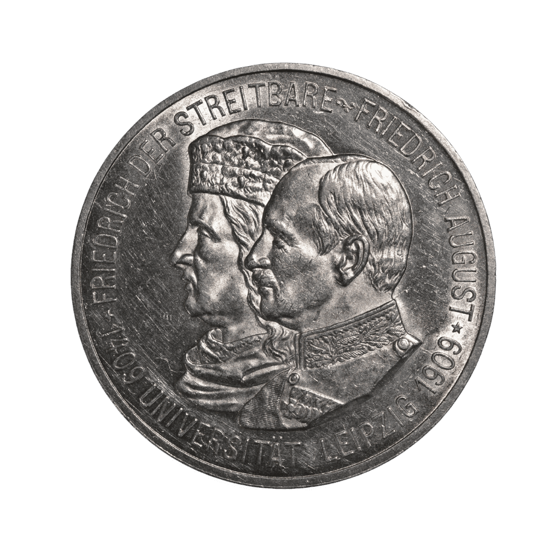 5 марок Пам’ятна монета 1909 Германська імперія