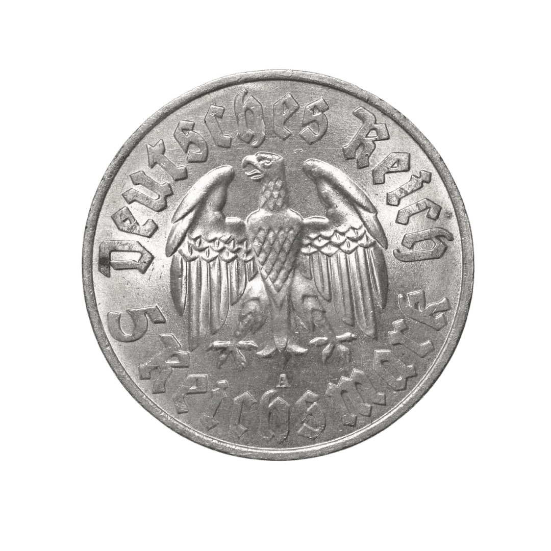 5 рейхсмарок Мартін Лютер 1933 Німеччина — фото 2