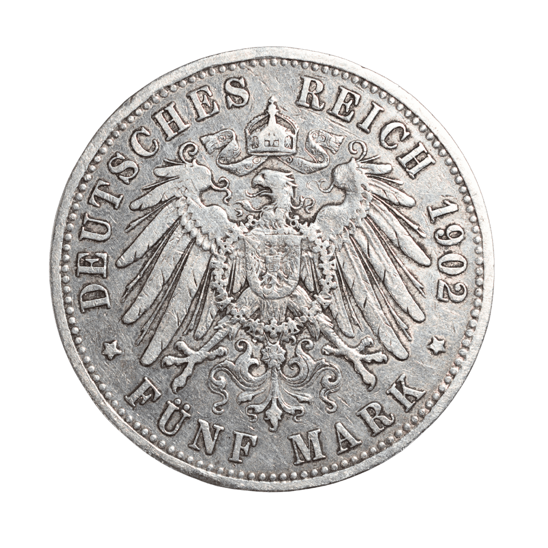 5 марок Вільгельм II 1902 Німецька імперія — фото 2
