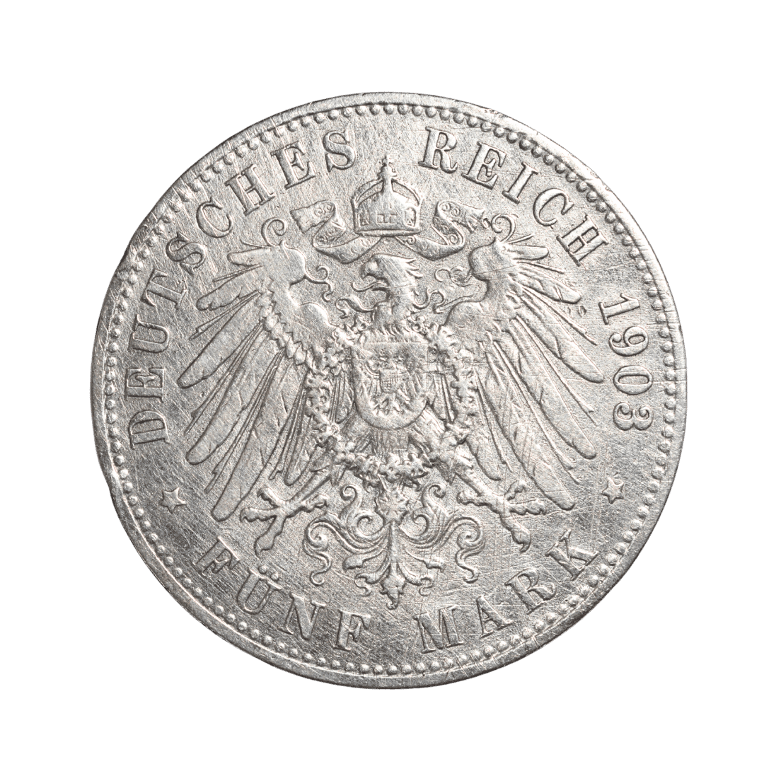 5 марок Вільгельм II 1903 Німецька імперія — фото 2