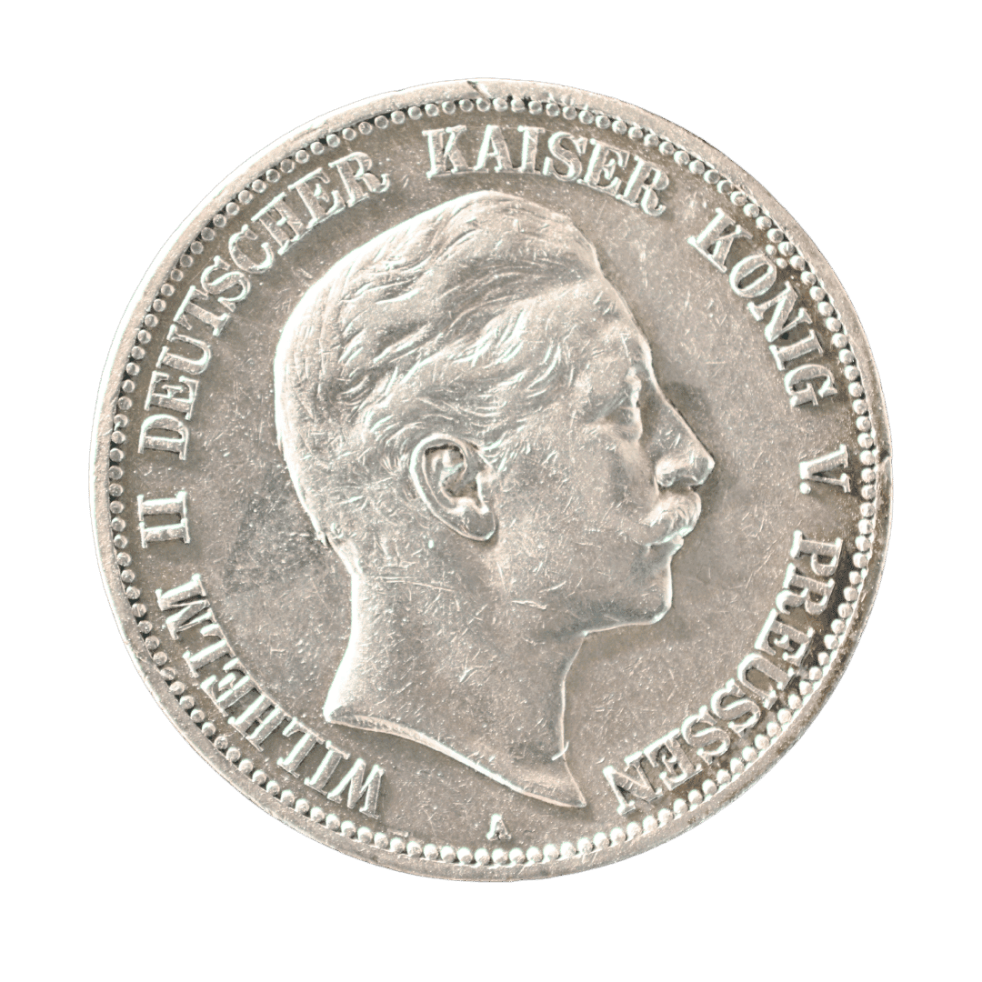 5 марок Вільгельм II 1907 Німецька імперія