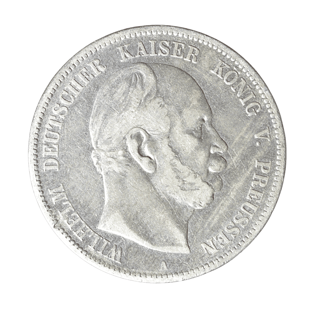 5 марок Вільгельм I 1875 Німецька імперія