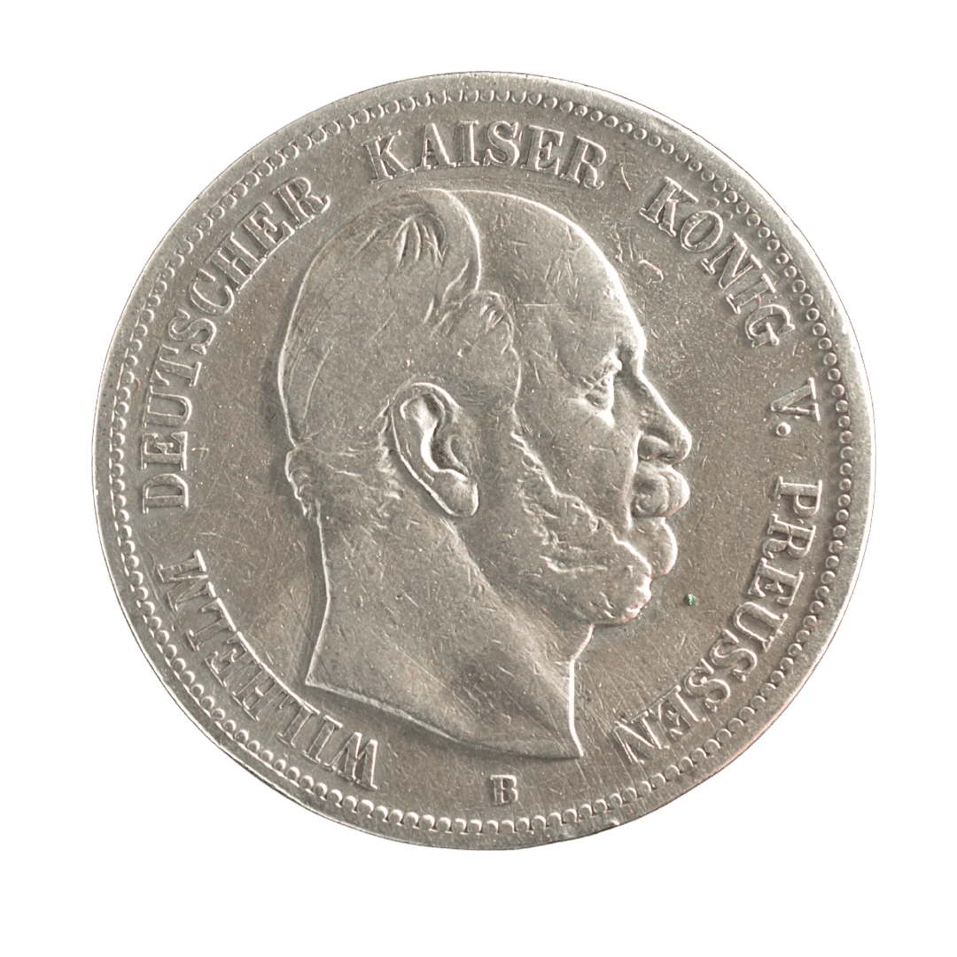 5 марок Вільгельм I 1876 Німецька імперія
