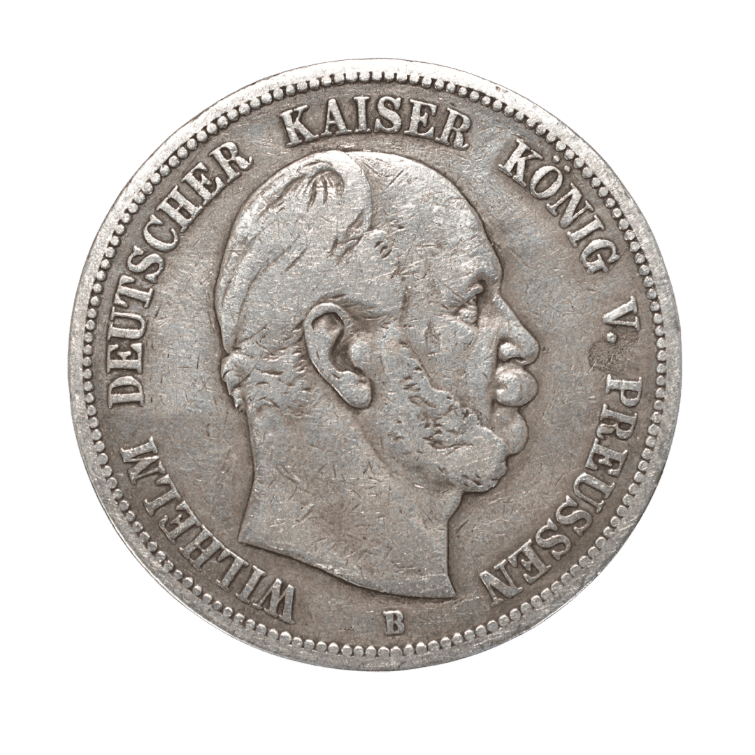 5 марок Вільгельм I 1876 Німецька імперія