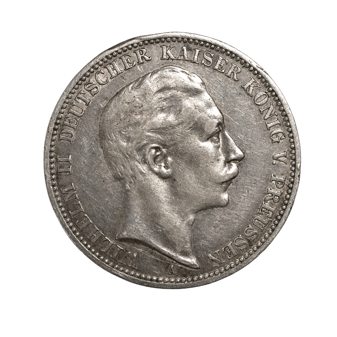 3 марки Вільгельм II 1910 Німецька імперія