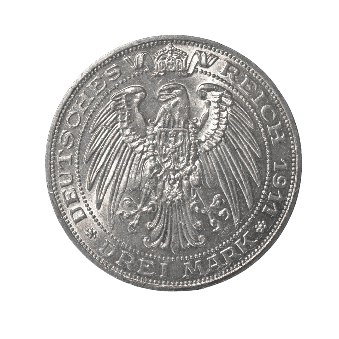 3 марки Пруссія 1911 Німецька імперія — фото 2