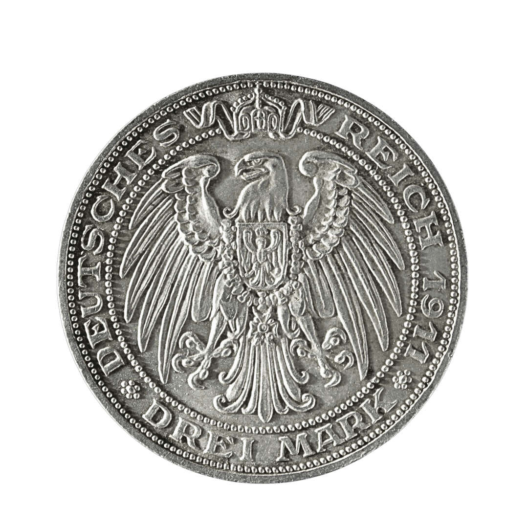 3 марки Пруссія 1911 Німецька імперія — фото 2