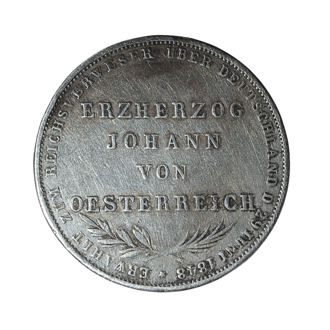 2 гульдени Франкфурт 1848 Німеччина