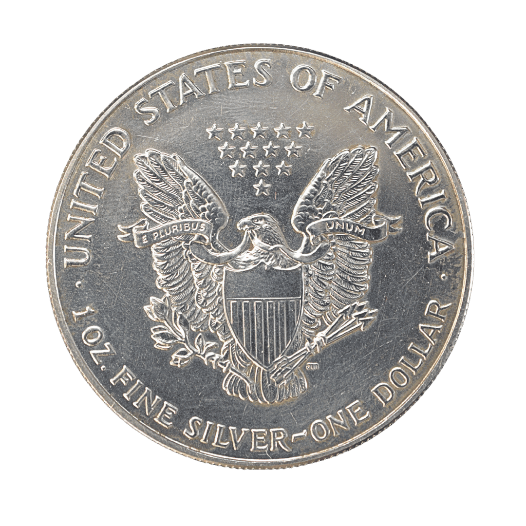 1 долар American Silver Eagle Type 1 — фото 2